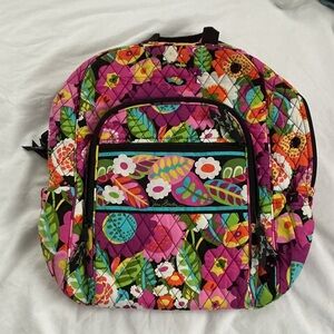 Vera Bradley Colorful Floral Backpack
